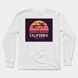 Beach California Long Sleeve T-Shirt